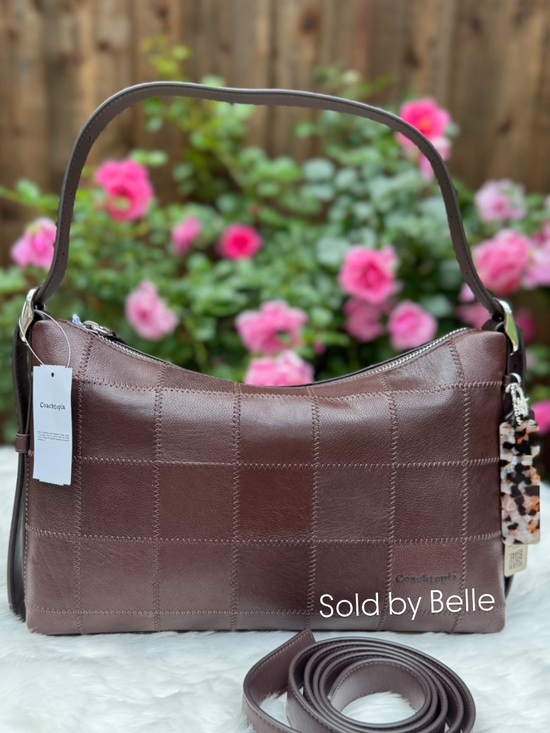 Coach Handbags - NWT Coachtopia Alter Ego Slouchy Shoulder Checkerboard Maple Medium Bag